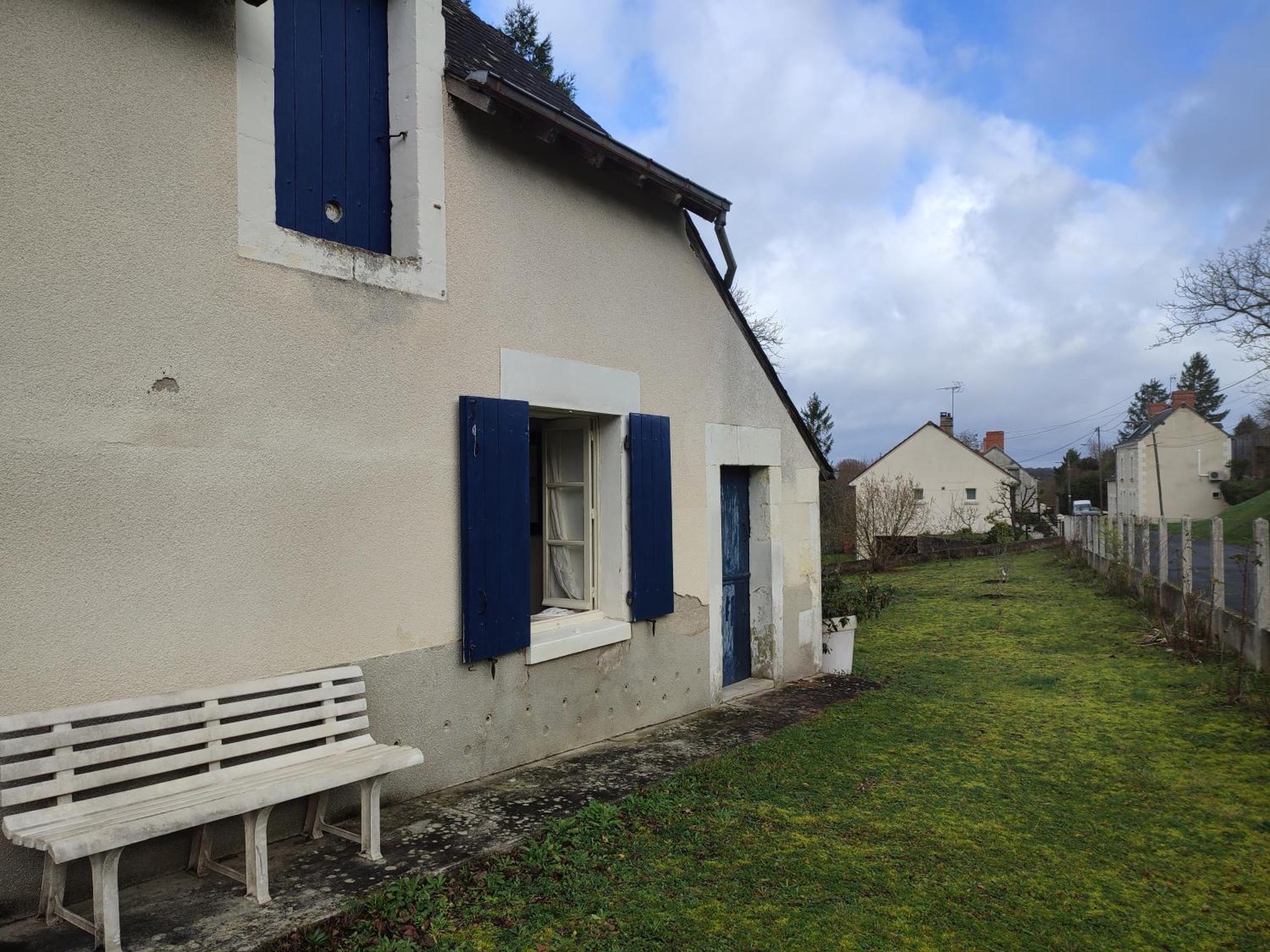 Maison Plain Pied, 2 Chambres, Longere Typique , Fraiche, Dans Bourg Avec Tous Commerces Lucay-le-Male Exterior foto
