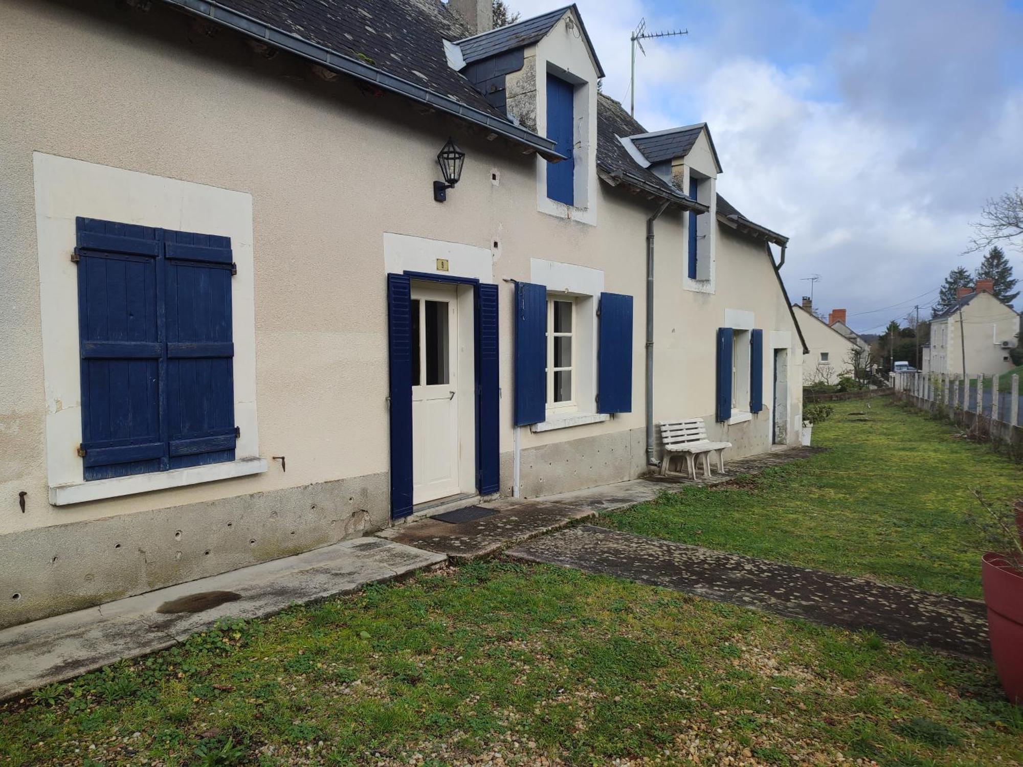 Maison Plain Pied, 2 Chambres, Longere Typique , Fraiche, Dans Bourg Avec Tous Commerces Lucay-le-Male Exterior foto