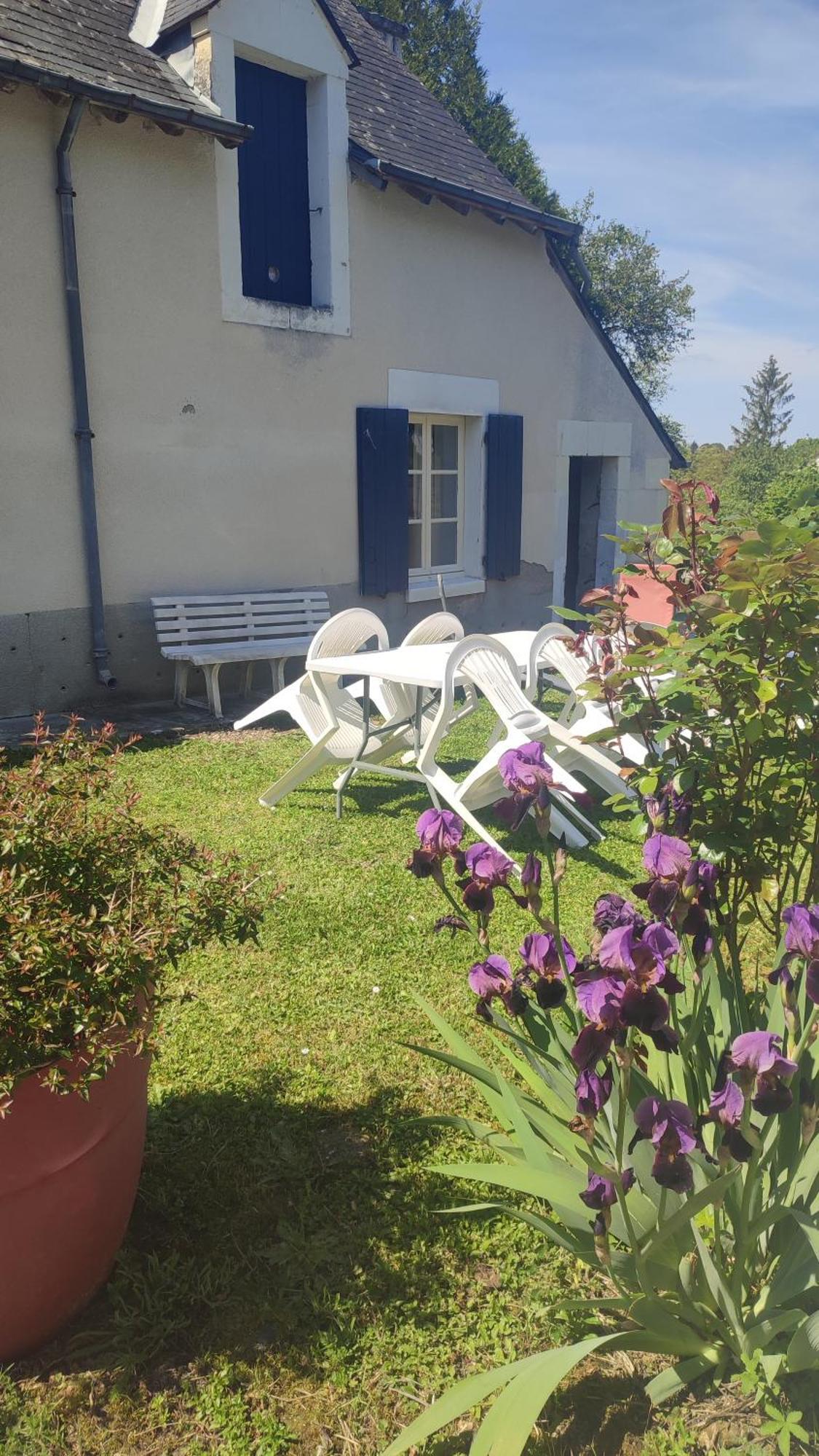 Maison Plain Pied, 2 Chambres, Longere Typique , Fraiche, Dans Bourg Avec Tous Commerces Lucay-le-Male Exterior foto